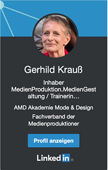 LinkedIn Profil Gerhild Krauß